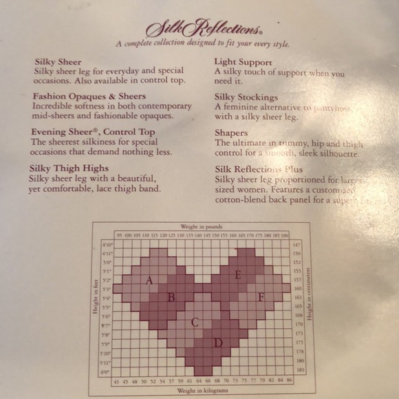 Hanes 2-Pack Silky Sheer Control top reinforced toe Stockings - Picture 6 of 6